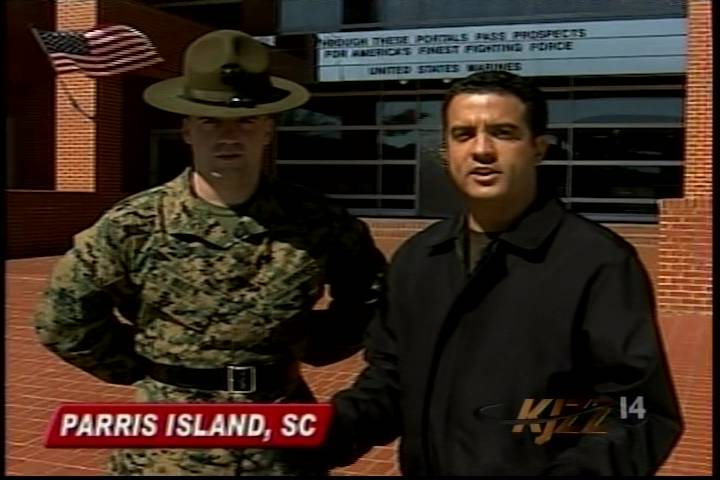 (Jimmy of the Clue Crew reports from Parris Island, SC.