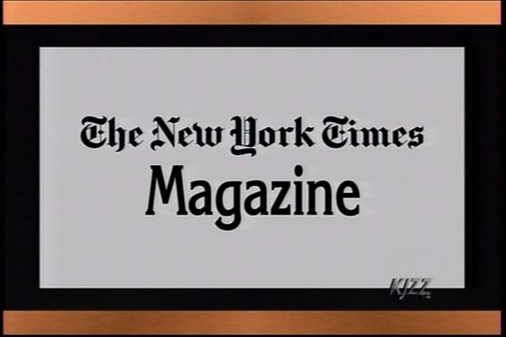 new york times magazine logo. THE NEW YORK TIMES MAGAZINE